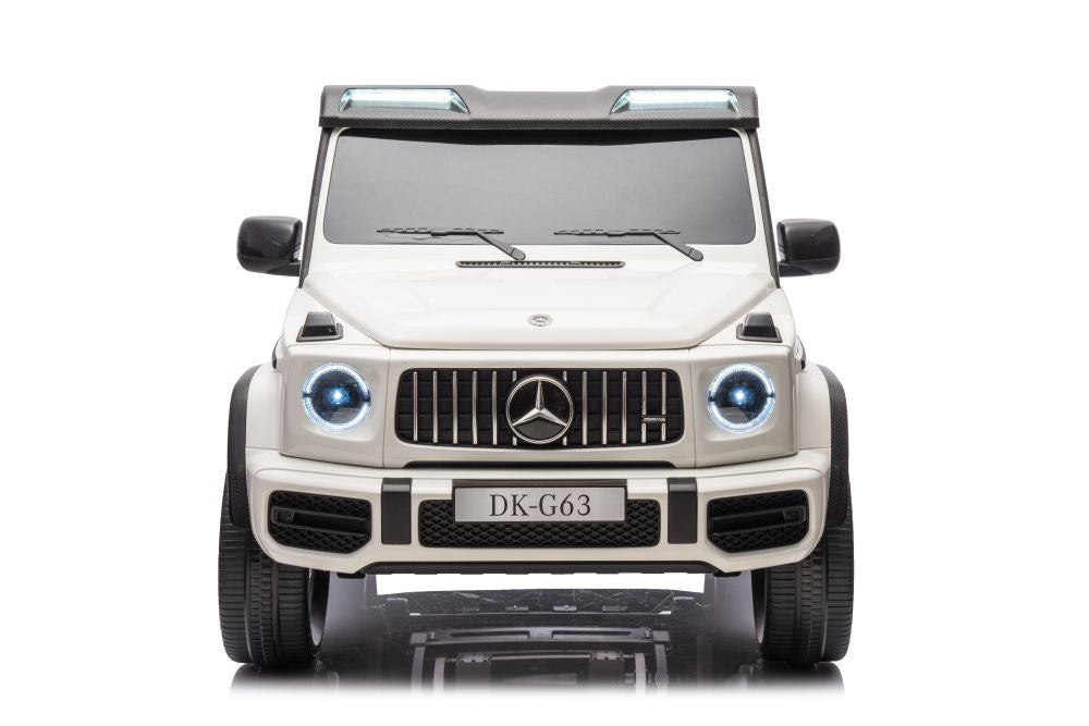 Mercedes G63 4X4 XXL 24V14AH Battery Car White – view 7