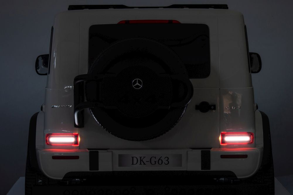 Mercedes G63 4X4 XXL 24V14AH Battery Car White – view 8