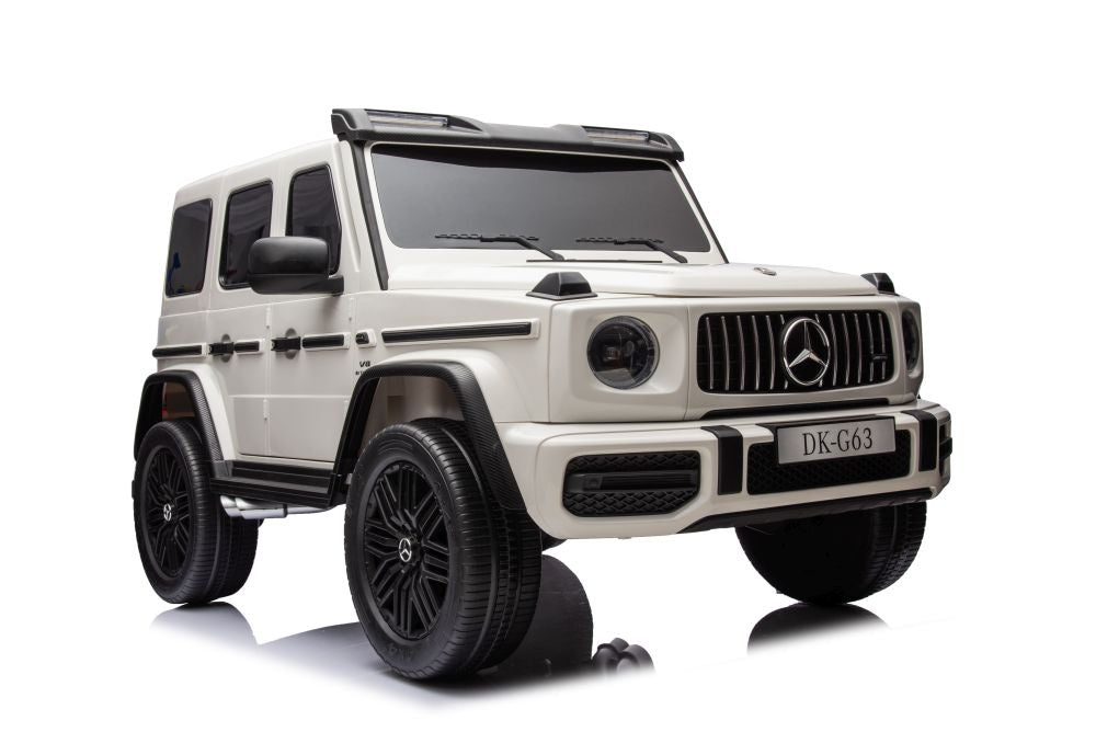Mercedes G63 4X4 XXL 24V14AH Battery Car White – view 9