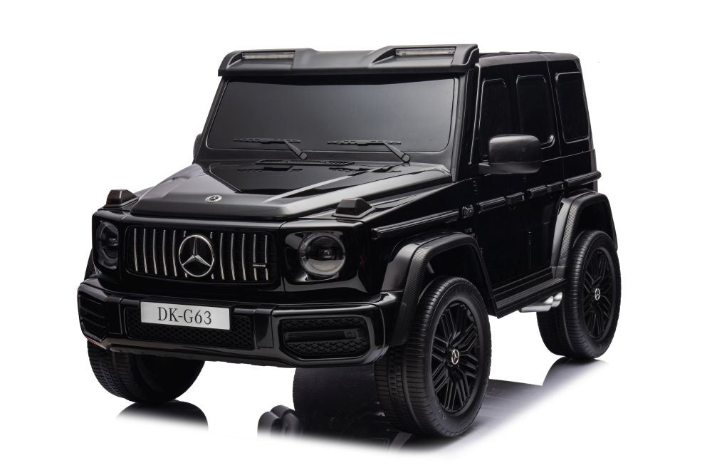 Mercedes G63 4X4 XXL 24V14AH Black Painted Battery Car – view 3
