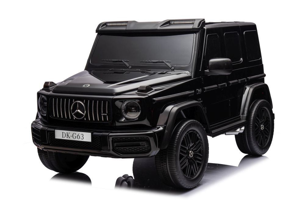 Mercedes G63 4X4 XXL 24V14AH Black Painted Battery Car – view 5