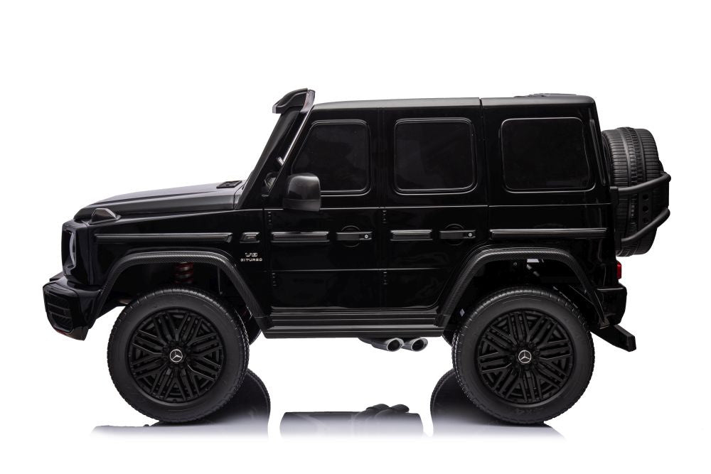 Mercedes G63 4X4 XXL 24V14AH Black Painted Battery Car – view 6