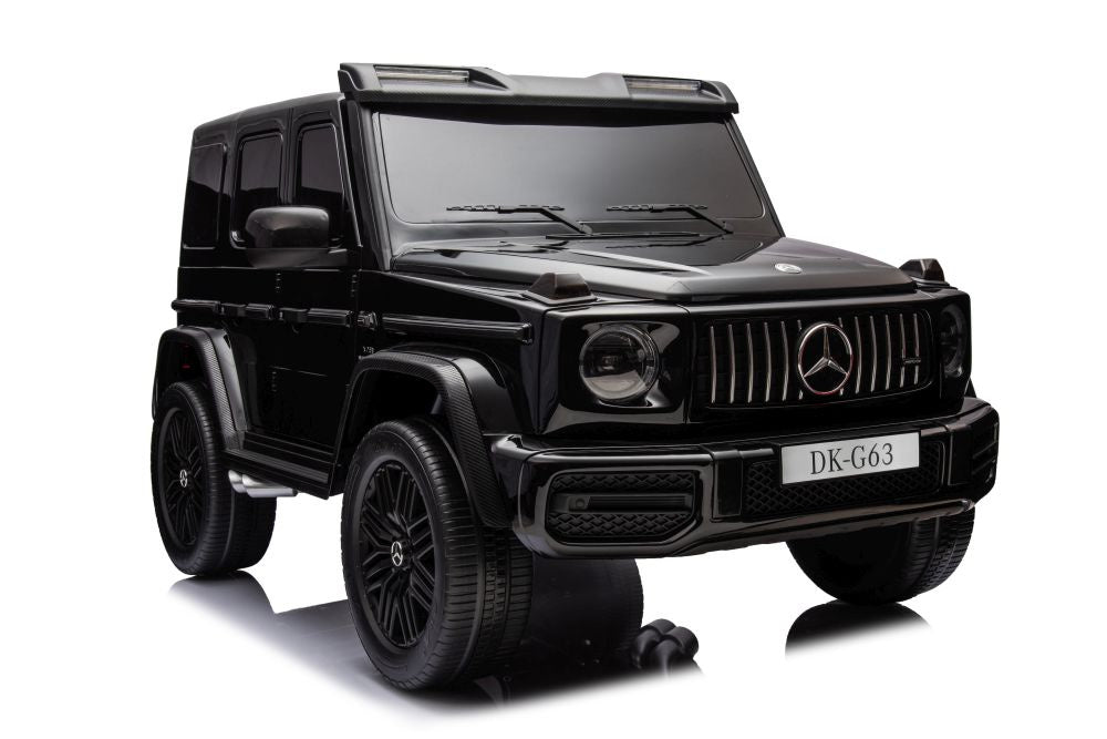 Mercedes G63 4X4 XXL 24V14AH Black Painted Battery Car – view 4