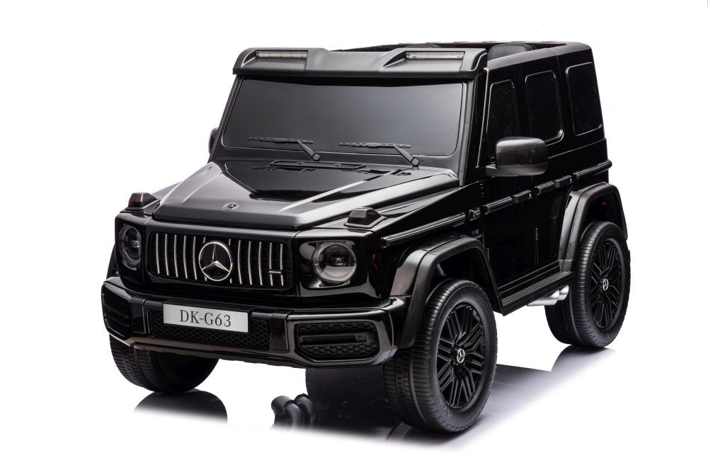 Mercedes G63 4X4 XXL 24V14AH Black Painted Battery Car – view 8
