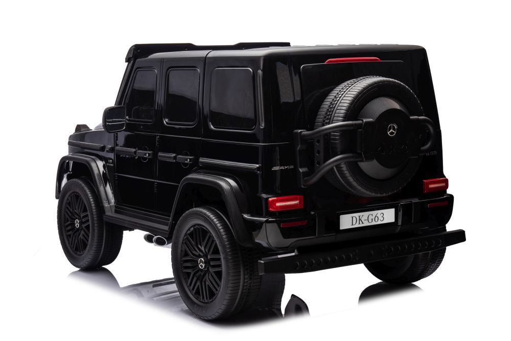 Mercedes G63 4X4 XXL 24V14AH Black Painted Battery Car – view 9