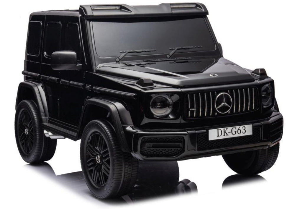 Mercedes G63 4X4 XXL 24V14AH Black Painted Battery Car – Electric Ride-On