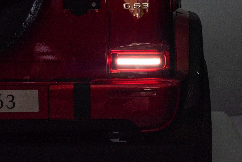 Mercedes G63 4X4 XXL 24V14AH Battery-Powered Car, Red Painted – view 16