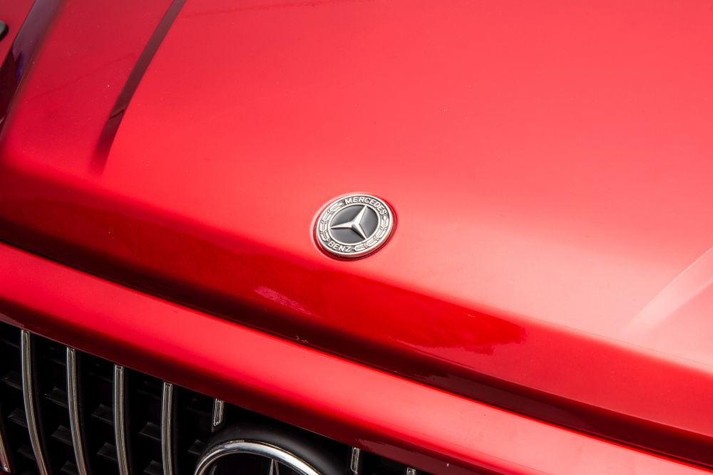 Mercedes G63 4X4 XXL 24V14AH Battery-Powered Car, Red Painted – view 18
