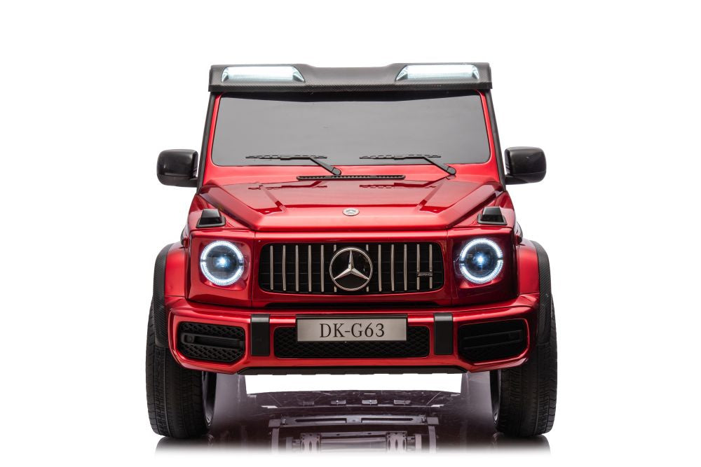 Mercedes G63 4X4 XXL 24V14AH Battery-Powered Car, Red Painted – view 20