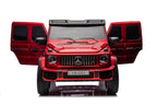 Mercedes G63 4X4 XXL 24V14AH Battery-Powered Car, Red Painted – view 4