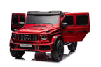 Mercedes G63 4X4 XXL 24V14AH Battery-Powered Car, Red Painted – view 5