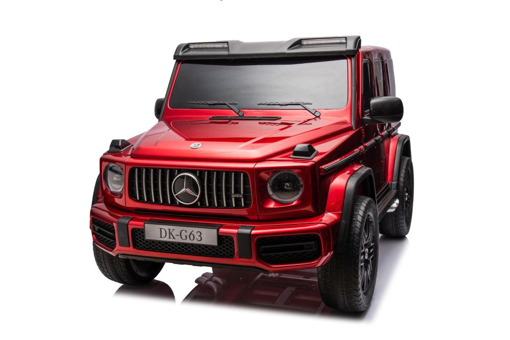 Mercedes G63 4X4 XXL 24V14AH Battery-Powered Car, Red Painted – view 9
