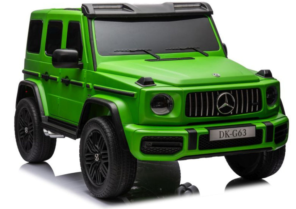 Battery Operated Car Mercedes G63 XXL Green 24V – Electric Ride-On