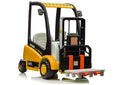 Battery Forklift XMX638 Yellow – Electric Ride-On