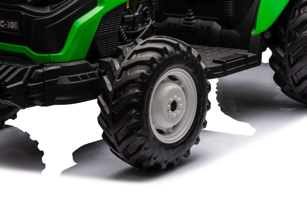 Battery Tractor HC-306 Green 24V – view 4