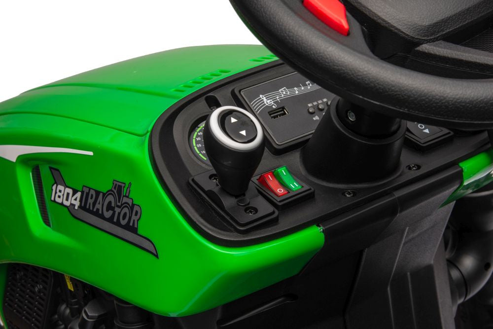 Battery Tractor HC-306 Green 24V – view 6