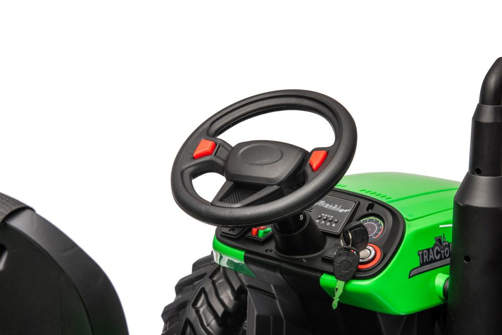 Battery Tractor HC-306 Green 24V – view 8