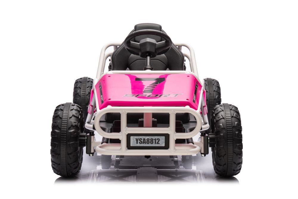 Battery Car Buggy A8812 Pink 24V – view 2