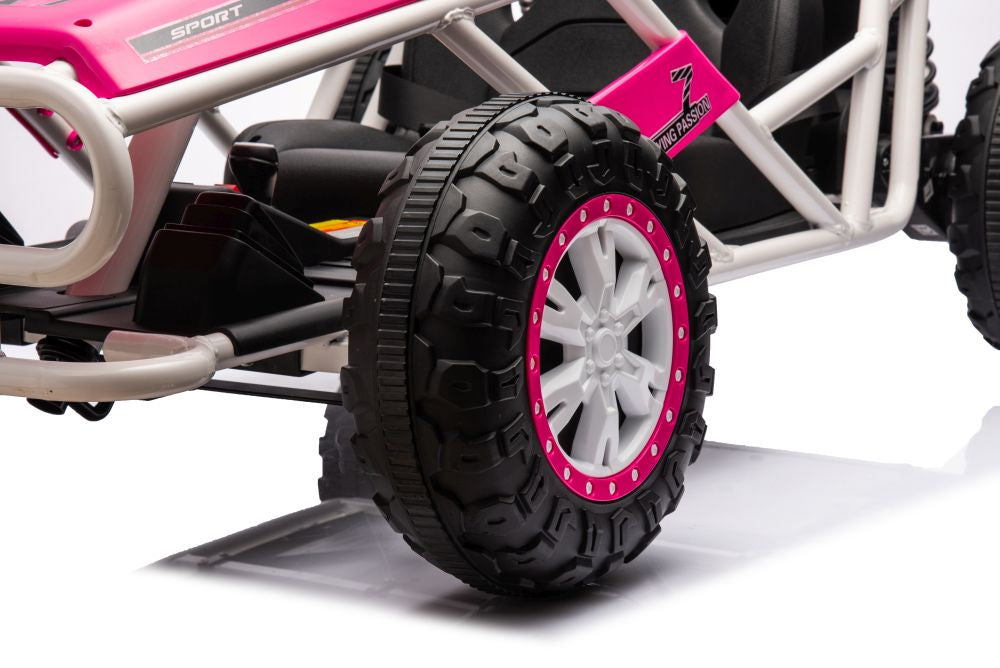 Battery Car Buggy A8812 Pink 24V – view 11