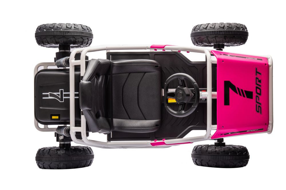 Battery Car Buggy A8812 Pink 24V – view 18