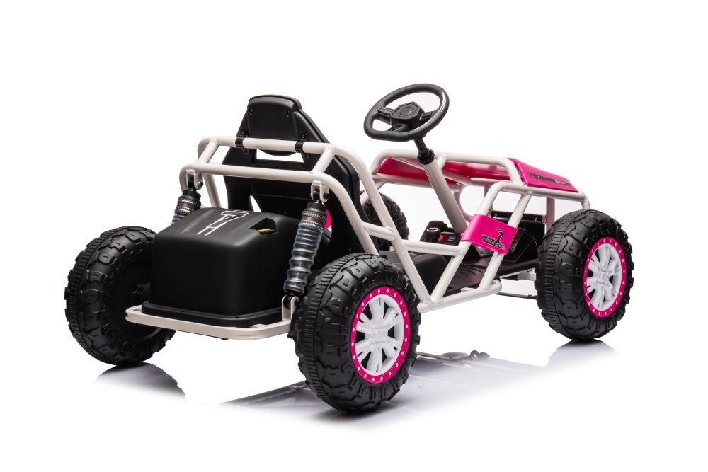 Battery Car Buggy A8812 Pink 24V – view 7