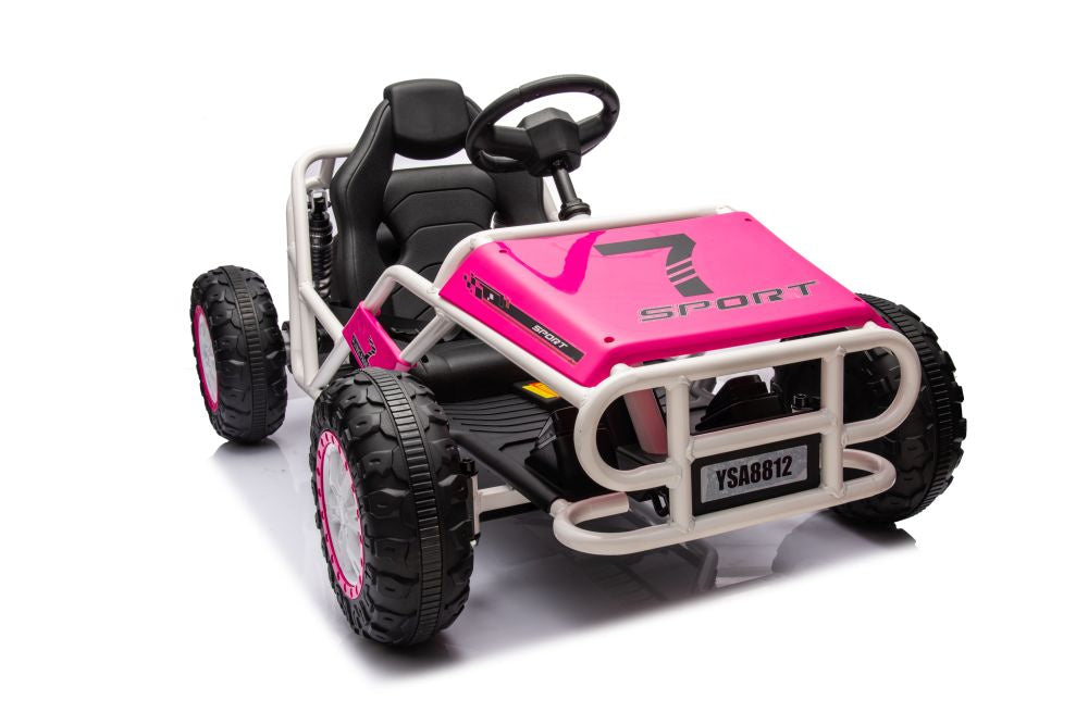 Battery Car Buggy A8812 Pink 24V – view 9