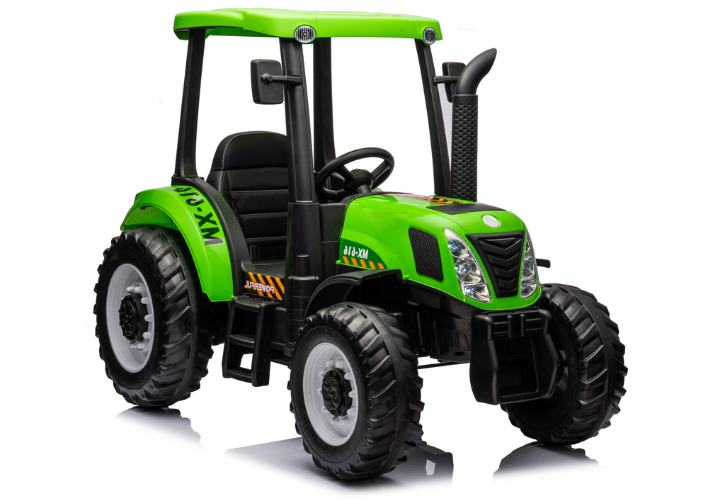 Battery Tractor A011 24V Green – Electric Ride-On