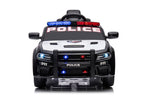 Battery-powered car Dodge Charger Police White and Black – view 2