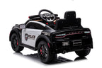 Battery-powered car Dodge Charger Police White and Black – view 10