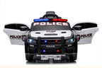Battery-powered car Dodge Charger Police White and Black – view 6