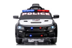 Battery-powered car Dodge Charger Police White and Black – view 8