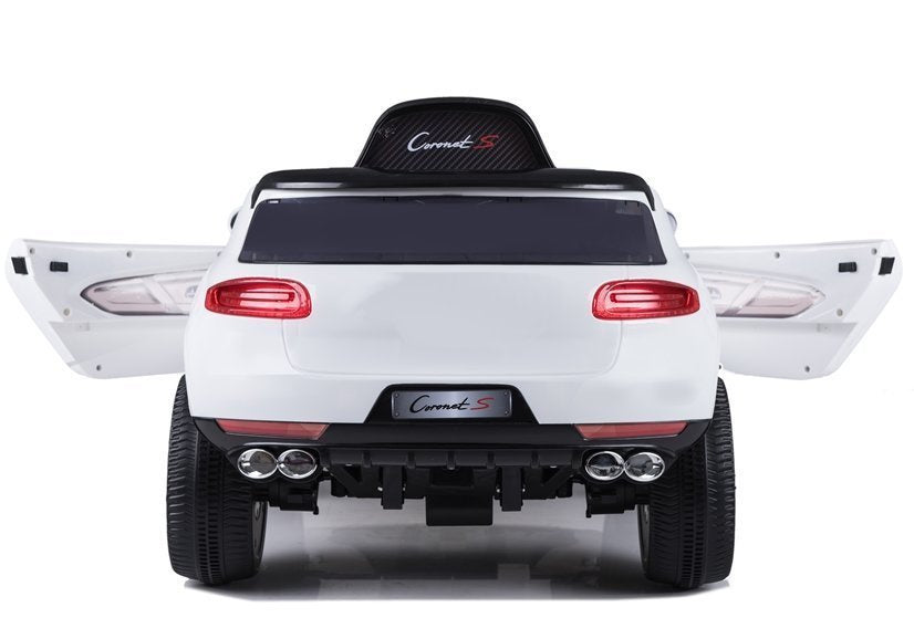 Coronet S White - Electric Ride On Car – view 3