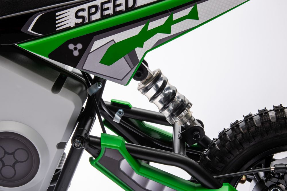 Battery-powered motocross bike A9901 Green – view 11