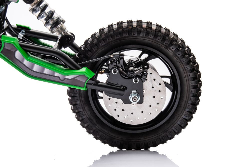 Battery-powered motocross bike A9901 Green – view 12
