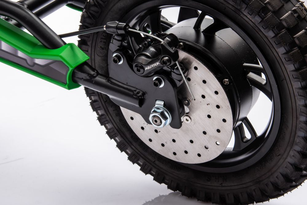 Battery-powered motocross bike A9901 Green – view 14