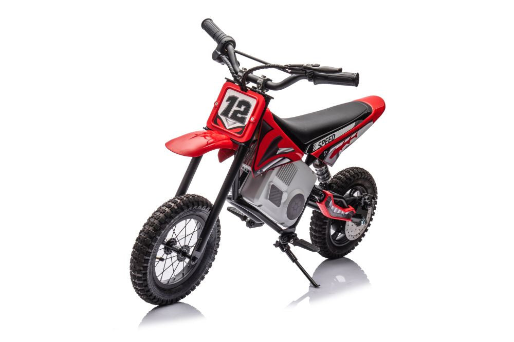 A9901 Red Battery-powered Motocross Bike – view 2