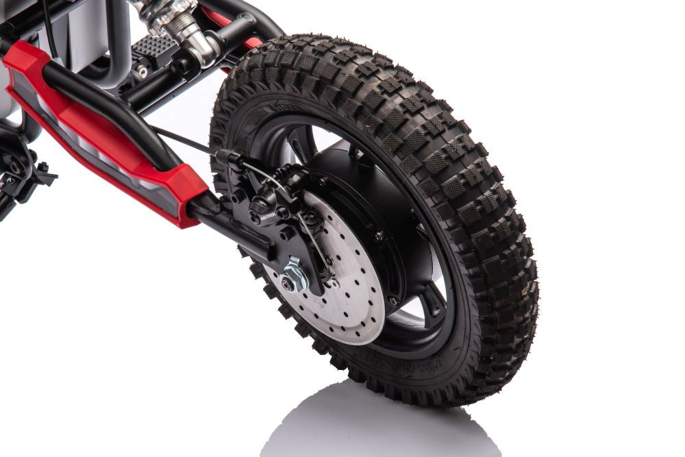 A9901 Red Battery-powered Motocross Bike – view 15