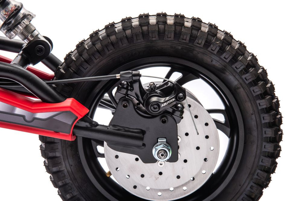 A9901 Red Battery-powered Motocross Bike – view 8