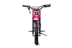 Battery-powered motocross bike A9901 pink – view 2