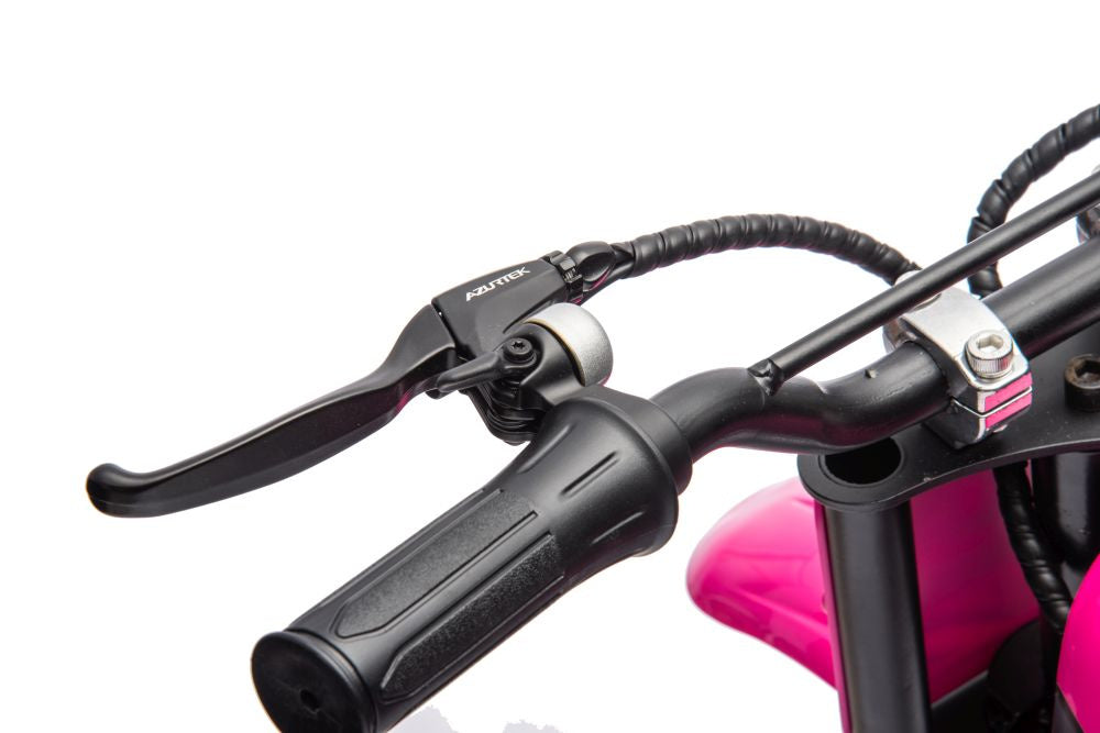 Battery-powered motocross bike A9901 pink – view 10