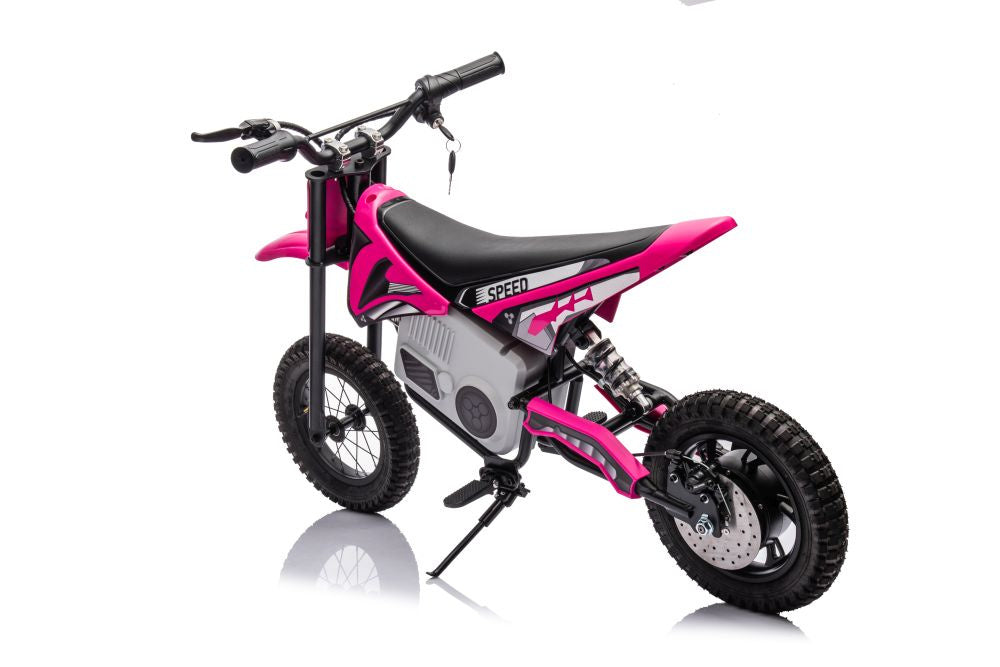 Battery-powered motocross bike A9901 pink – view 11