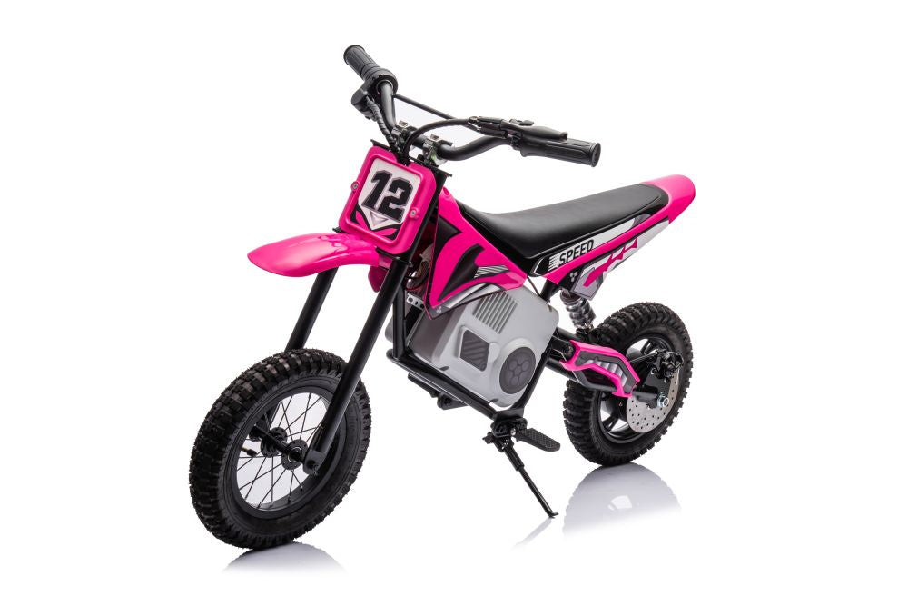 Battery-powered motocross bike A9901 pink – view 3