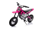 Battery-powered motocross bike A9901 pink – view 3