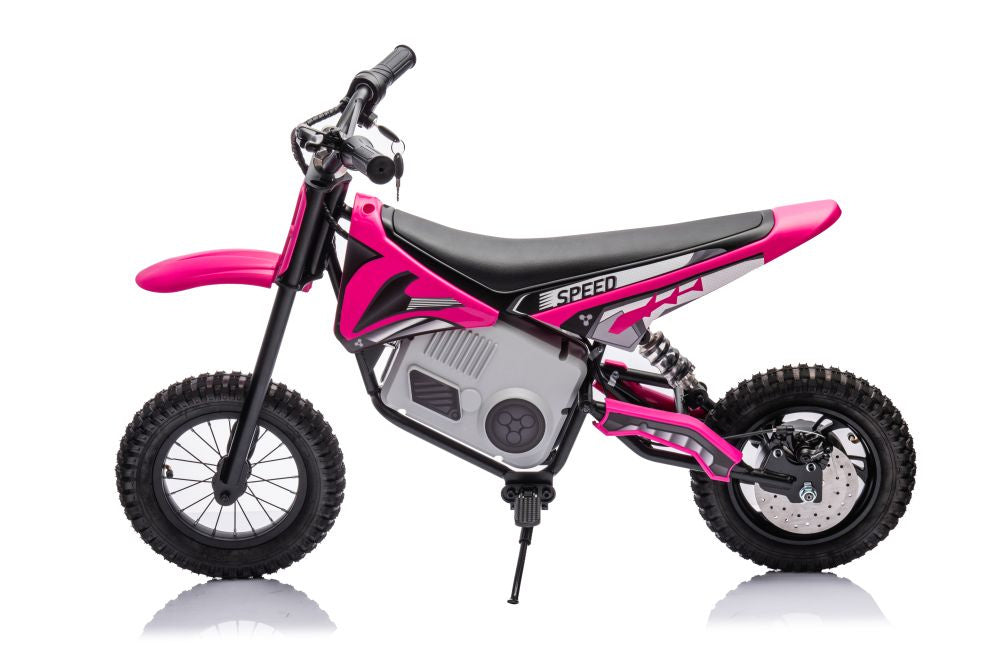 Battery-powered motocross bike A9901 pink – view 4