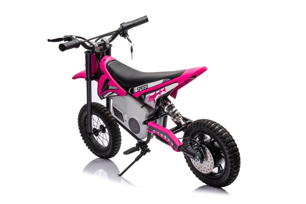 Battery-powered motocross bike A9901 pink – view 5