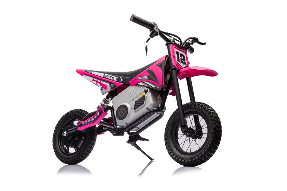 Battery-powered motocross bike A9901 pink – Electric Ride-On
