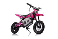 Battery-powered motocross bike A9901 pink – Electric Ride-On