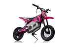 Battery-powered motocross bike A9901 pink – Electric Ride-On