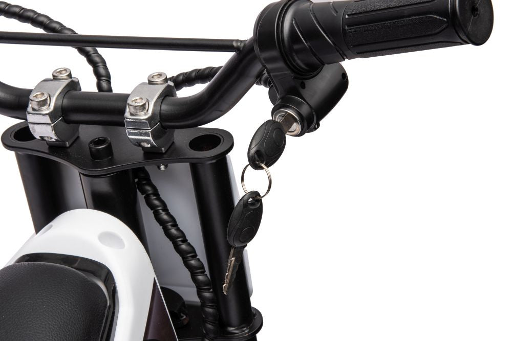 A9901 Battery-powered Cross Bike White – view 11