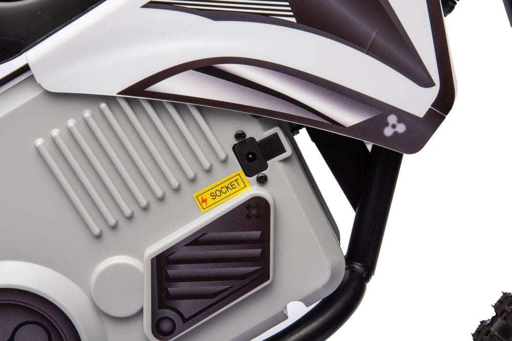 A9901 Battery-powered Cross Bike White – view 13